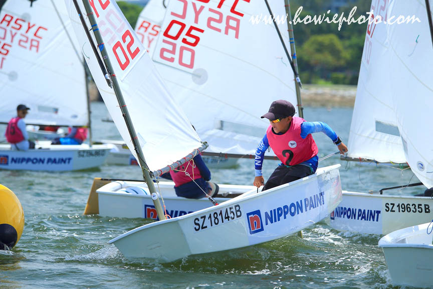 31 Aug 2025 RSYC Optimist Gold Fleet Knockout Championship at Republic of Singapore Yacht Club