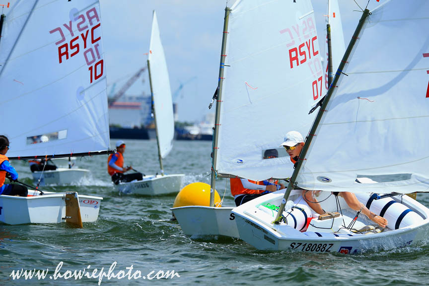 31 Aug 2025 RSYC Optimist Gold Fleet Knockout Championship at Republic of Singapore Yacht Club
