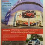 Alpine Motors New Showroom Launch Campaign as printed Full Page in The Straits Times