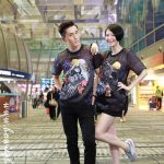 Changi Airport China TV Promotion shoot w Celebrity Qi Wei and Lee SeungHyun