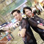 Changi Airport China TV Promotion shoot w Celebrity Qi Wei and Lee SeungHyun