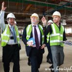 27 Nov 2014 Mayor of London Boris Johnson visits to Changi Airport T4 site