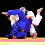 7 June 2015 Judo action at 28th SEA Games Singapore 2015..... photo print displayed in National Stadium's THE CANON SPORTING GALLERY
