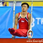 8 June 2015 Gymnastics action at 28th SEA Games Singapore 2015..... as curated in Singapore National Olympic Council's 2016 Calendar