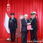 14 Aug 2015 - President Tony Tan gives out award at PSC President's Scholarship Award Ceremony at Istana