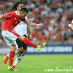 12 Nov 2016 Lee Hendrie of England shoots during the Masters of Football’s Battle of Europe 2016 Singapore