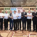 13 Oct 2017 Minister Khaw Boon Wan and ASEAN Transport Ministers pose for photos at CAG Changi Airport T4 Ministerial Preview