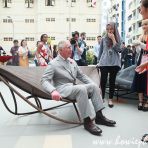 1 Nov 2017 The Prince of Wales Charles III tries out student designed chair during visit to Singapore NAFA