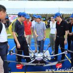 29 April 2018 Minister Khaw Boon Wan at CAAS Fly It Safe Drone Showcase