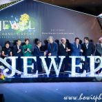 18 Oct 2019 GOH PM Lee Hsien Loong and VIPs at Singapore Jewel Changi Airport Official Opening