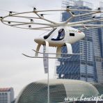 22 Oct 2019 Volocopter air-taxi passenger drone completes first ever public test flight in Singapore Marina Bay