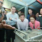 3 Dec 2019 Minister Khaw Boon Wan and MPs visit to LTA Bukit Panjang LRT Depot