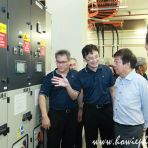 2 Jan 2020 Minister Khaw Boon Wan visits to LTA Bukit Batok Station's NSEWL power system renewal project