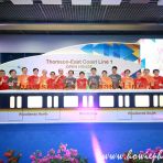 11 Jan 2020 Minister Khaw Boon Wan and Minister Ong Ye Kung and VIPs at LTA Thomson-East Coast Line 1 Official Opening and Open House