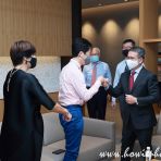 3 May 2021 GOH Minister Edwin Tong arrives at SCCC Singapore Chinese Cultural Contribution Award Ceremony 2021