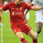 15 July 2022 James Milner of Liverpool in action during the Standard Chartered Singapore Trophy 2022 match between Liverpool and Crystal Palace at the Singapore National Stadium