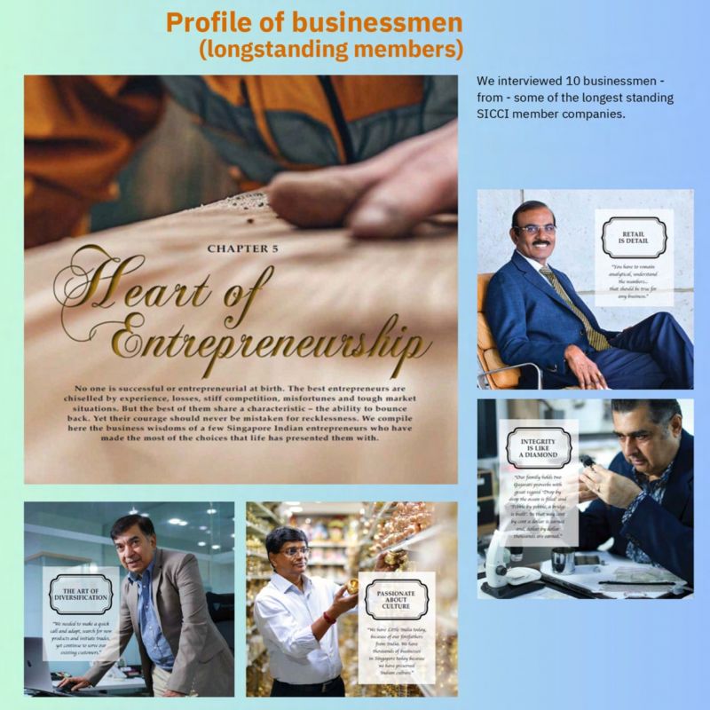 Singapore Indian Chamber of Commerce and Industry (SICCI) 100 Years Centennial Coffee Table Book 2024... as published