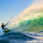 2 Sept 2007 Kitesurfer wave action in Sumbawa Indonesia..... published as DPS in ACTION ASIA magazine July 2008 issue