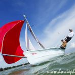 10 May 2009 Bahia sailing action at East Coast Singapore