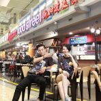 Changi Airport China TV Promotion shoot w Celebrity Qi Wei and Lee SeungHyun_9832d