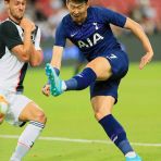 21 JULY 2019 Son Heung Min of Tottenham Hotspur in action during the 2019 International Champions Cup Singapore match between Juventus and Tottenham Hotspur at the Singapore National Stadium