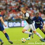21 JULY 2019 Federico Bernardeschi of Juventus in action during the 2019 International Champions Cup Singapore match between Juventus and Tottenham Hotspur at the Singapore National Stadium